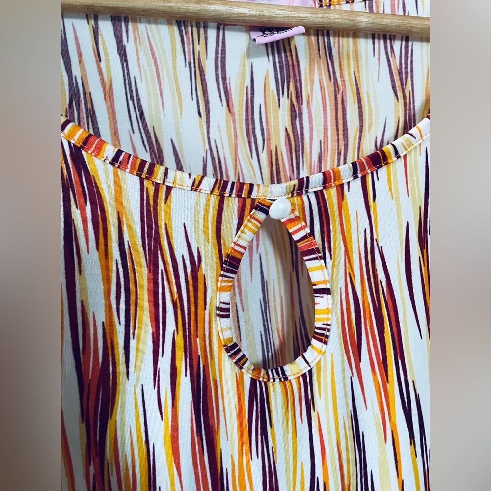 Blush Multicolor Patterned Blouse - image 2